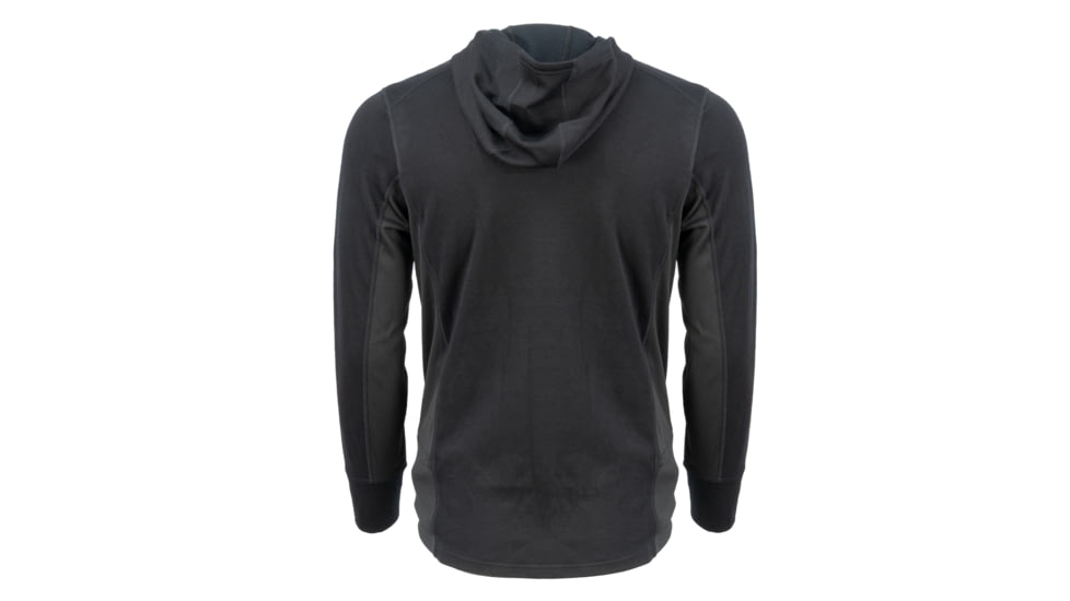Mobile Warming 7.4V Heated Merino Baselayer Shirt - Mens, Black, Large, MWMT14010421