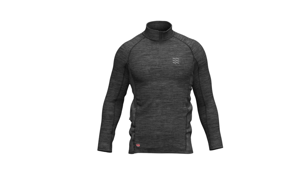 Mobile Warming 7.4V Heated Primer Plus Baselayer Shirt - Mens, Gray, 2XL, MWMT12010620