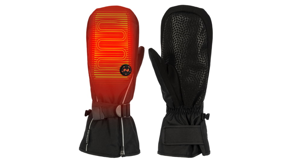 Mobile Warming 7.4V Heated Storm Mitten, Black, 2XL, MWUG18010621