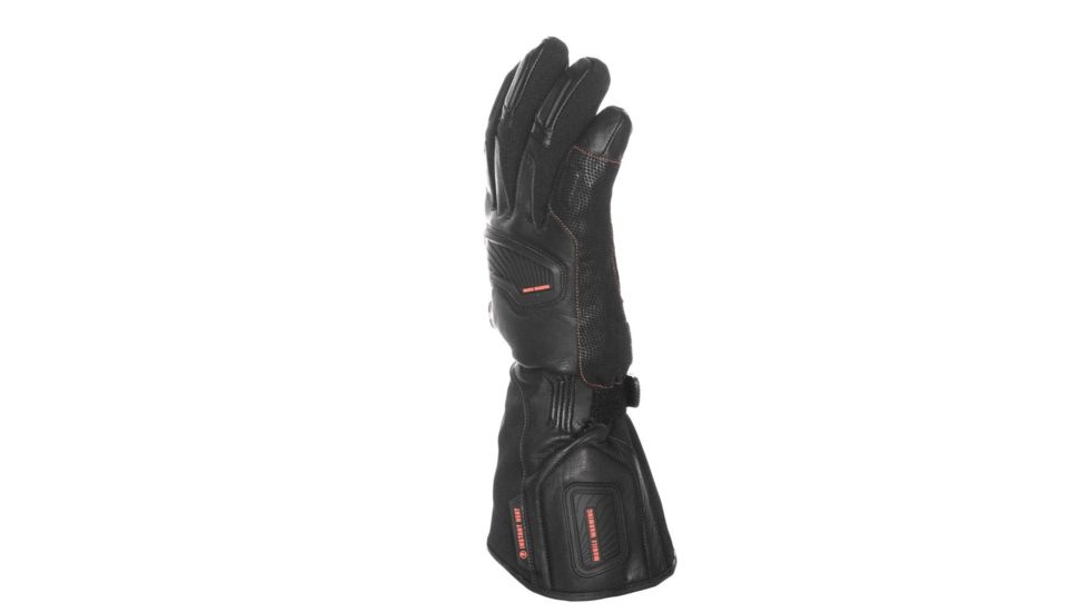 Mobile Warming Barra Leather Heated Glove, Black, 2XL, MWG19M06-01-06