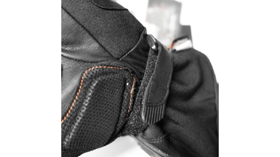 Mobile Warming Barra Leather Heated Glove, Black, 2XL, MWG19M06-01-06