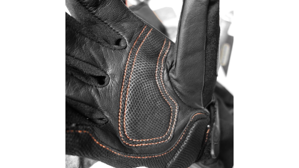 Mobile Warming Barra Leather Heated Glove, Black, 2XL, MWG19M06-01-06