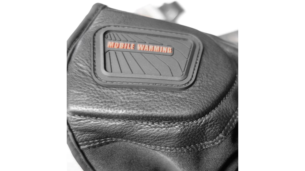 Mobile Warming Barra Leather Heated Glove, Black, 2XL, MWG19M06-01-06
