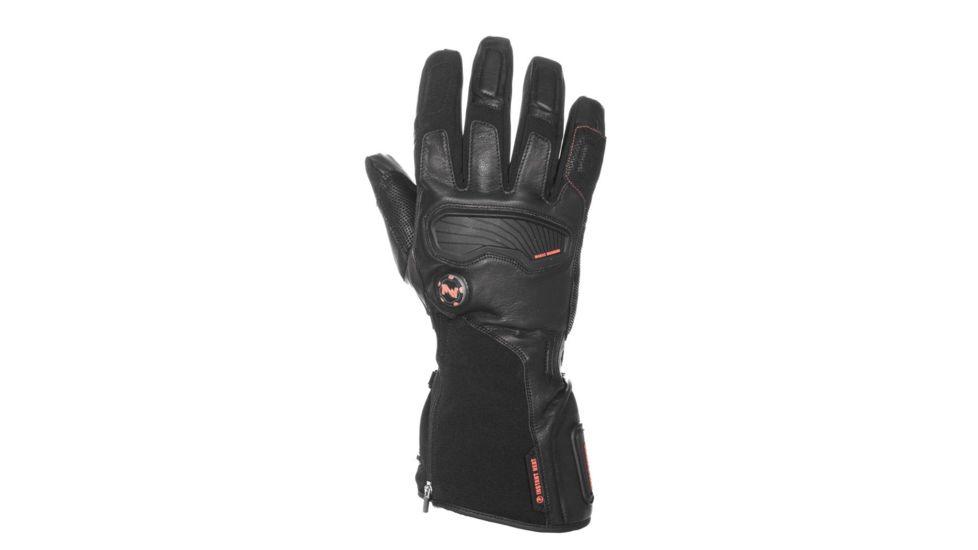 Mobile Warming Barra Leather Heated Glove, Black, 2XL, MWG19M06-01-06