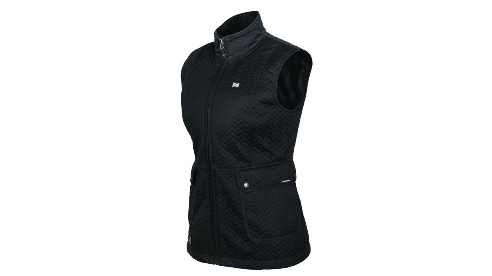 Mobile Warming Cascade Vest - Womens, Black, Medium, MWJ19W09-01-03