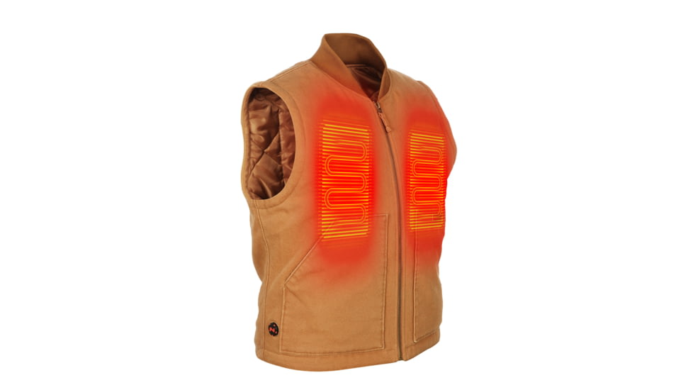 Mobile Warming Foreman 2.0 Heated Vest - Mens, Sand, Extra Large, MWMV15130521