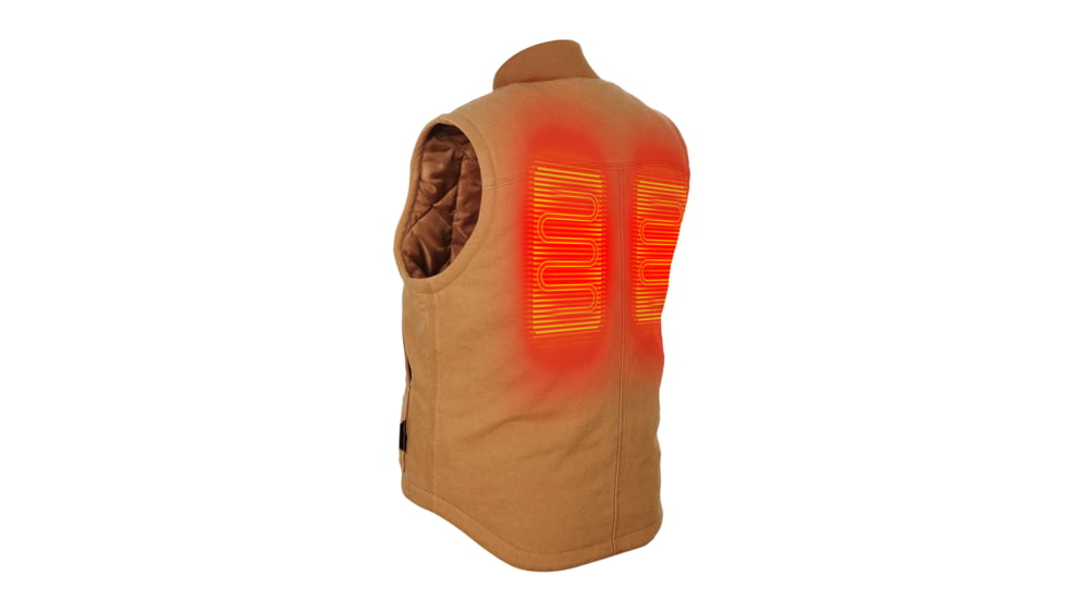 Mobile Warming Foreman 2.0 Heated Vest - Mens, Sand, Extra Large, MWMV15130521