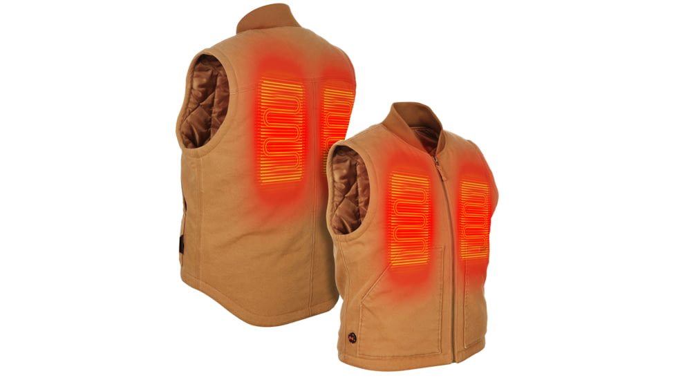 Mobile Warming Foreman 2.0 Heated Vest - Mens, Sand, Extra Large, MWMV15130521