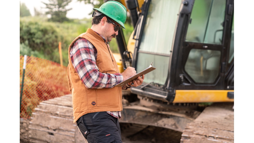 Mobile Warming Foreman Vest - Mens, Tan, Extra Large, MWJ19M17-16-05