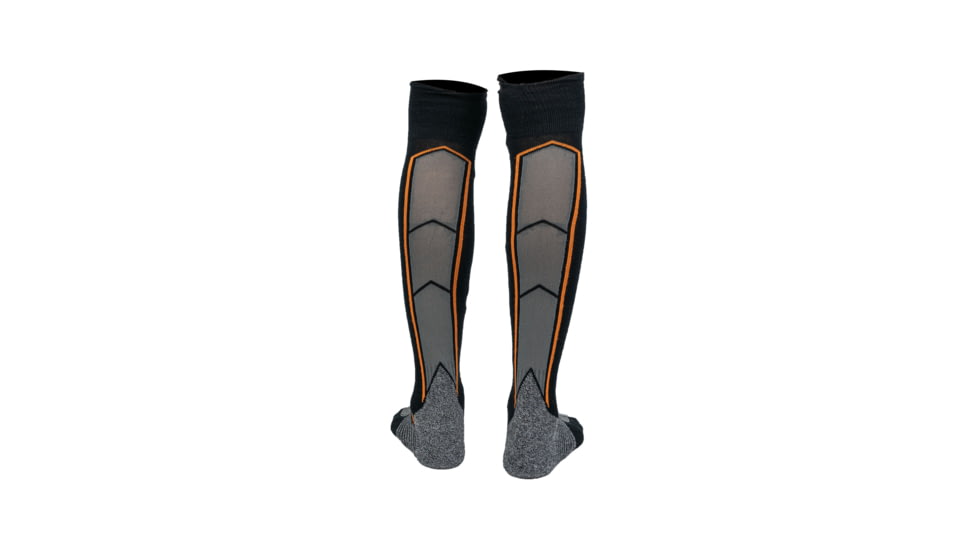 Mobile Warming Pro Compression Heated Socks, Black, Large, MWUS12220421