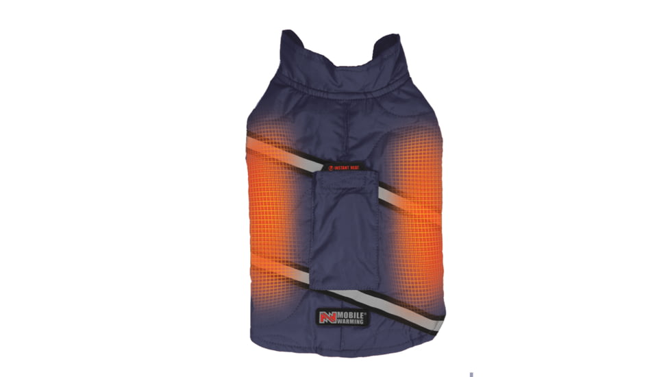 Mobile Warming Rover Mini Vest, Navy, Medium, MW18A07-07-03