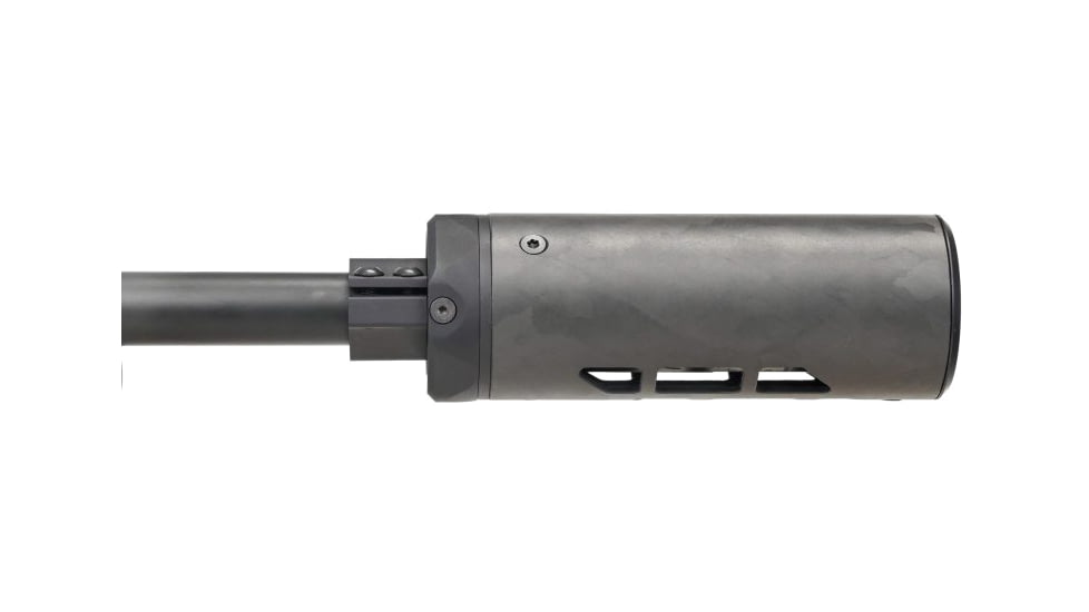 MODTAC Precision Rifle Suppressor Shield, .750in Barrel Diameter, Natural/Clear Coat Carbon Fiber, 6.0in, 18B-018-750-6-N