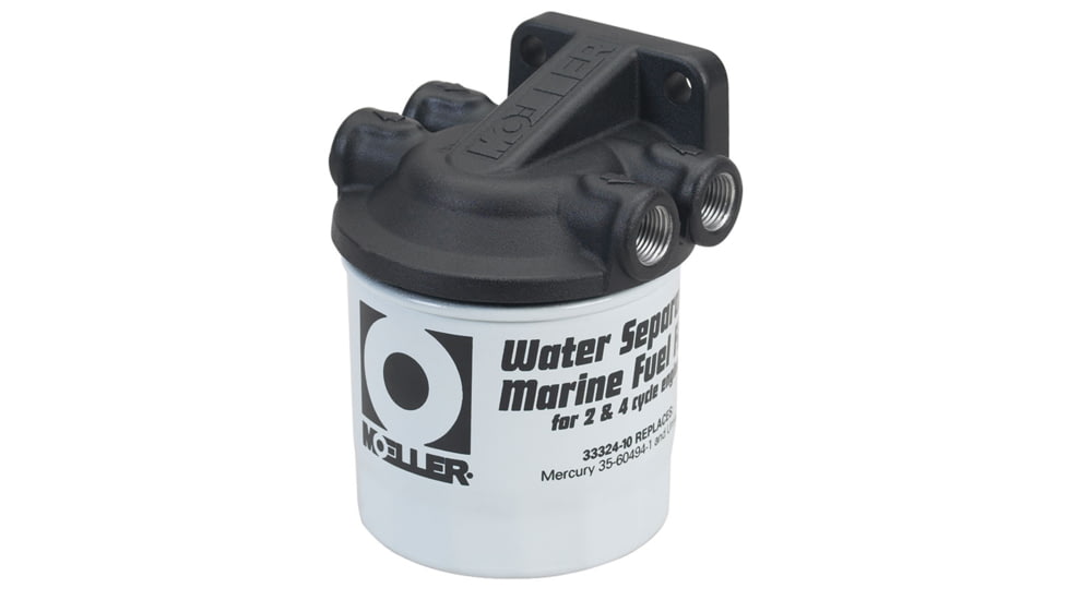 Moeller Aluminum 10 Micron Water Separating Fuel Filter Filter Kit, 033320-10