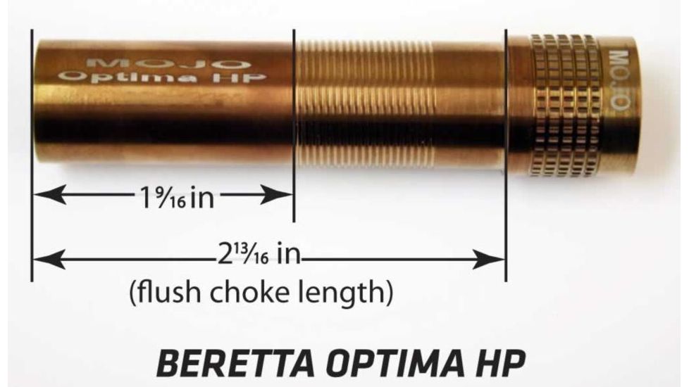 Mojo Beretta Optima HP Choke Tube, Short FS102S