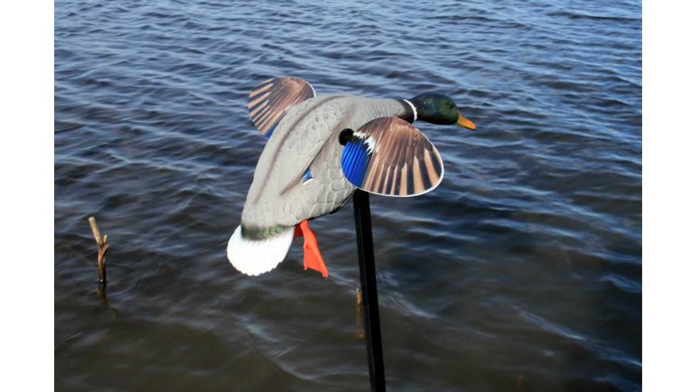 Mojo Es Mini Mallard Drake Decoy w/ Remote, Mallard, HW2487