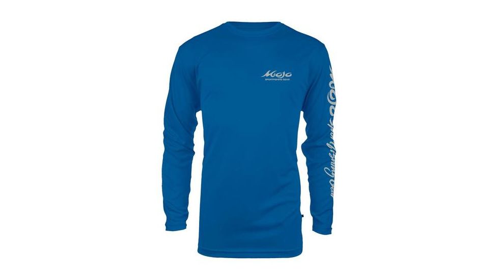 Mojo Sportswear Company Wireman X Redfish/Trout TX Flag - Mens, Mojo Blue, Extra Large, MJBL - XL - MJWRMNXRTTXF