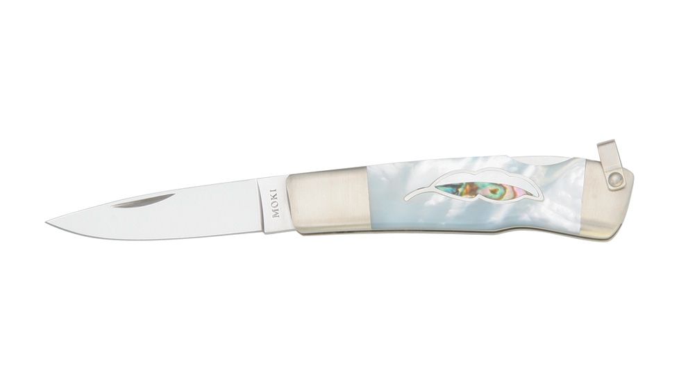 Moki Leaf Knife, 2 7/8in. Closed MK810EL