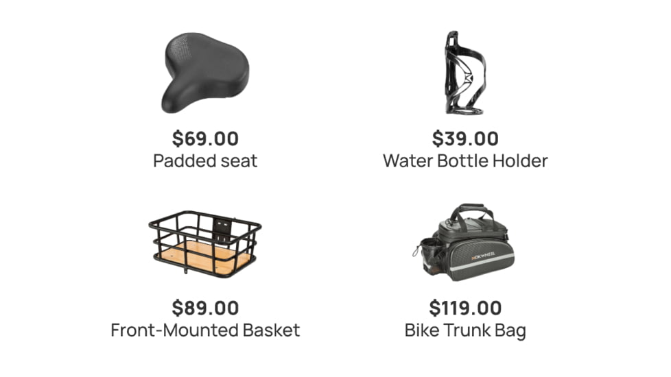 Mokwheel Bikes Us Basic Accessory PackFor Commuter, GIFT-M000PJCTKBGP