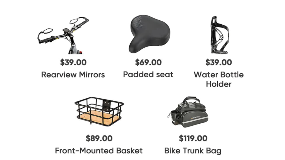 Mokwheel Bikes Us Basic Accessory PackFor Commuter, M000PJ005BGP