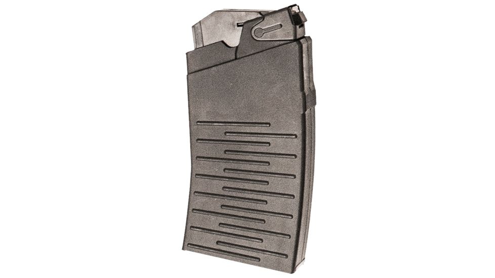Molot Vepr Round Magazine, 12 Gauge, 5-Round, Polymer Black, M-VPR12-5
