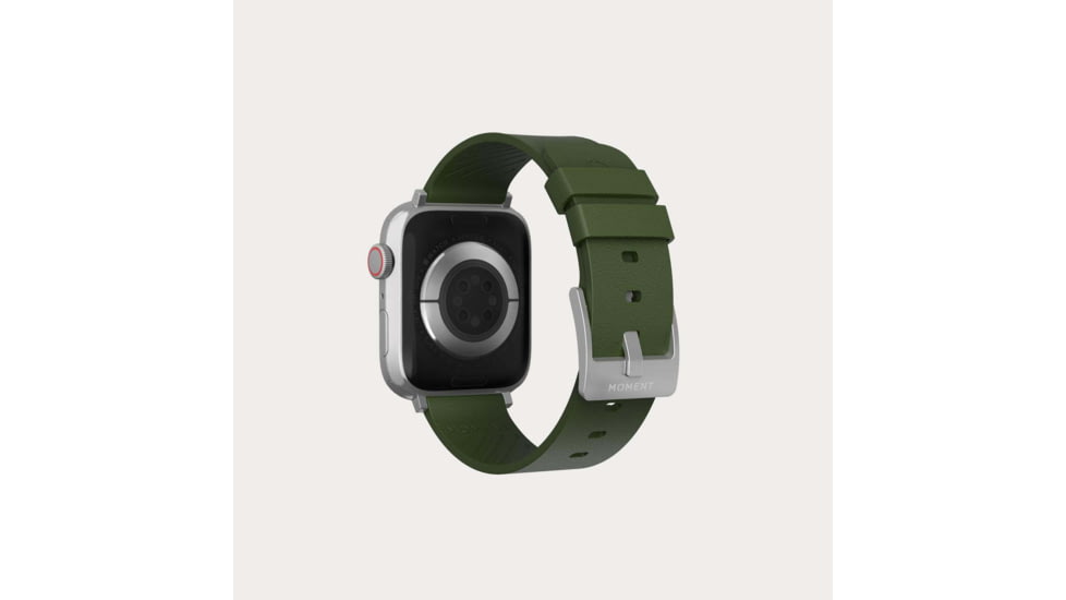 Moment For Apple Watch 42/44/45mm - Everyday Leather Strap, Olive Green Leather, 320-034