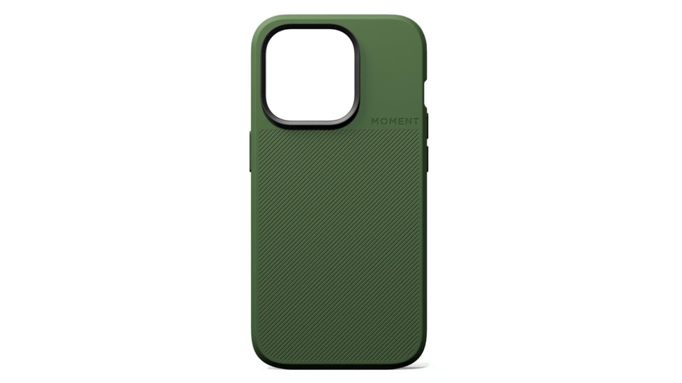 Moment Moment Case for iPhone 15 Pro Compatible with MagSafe, Olive Green, 310-225