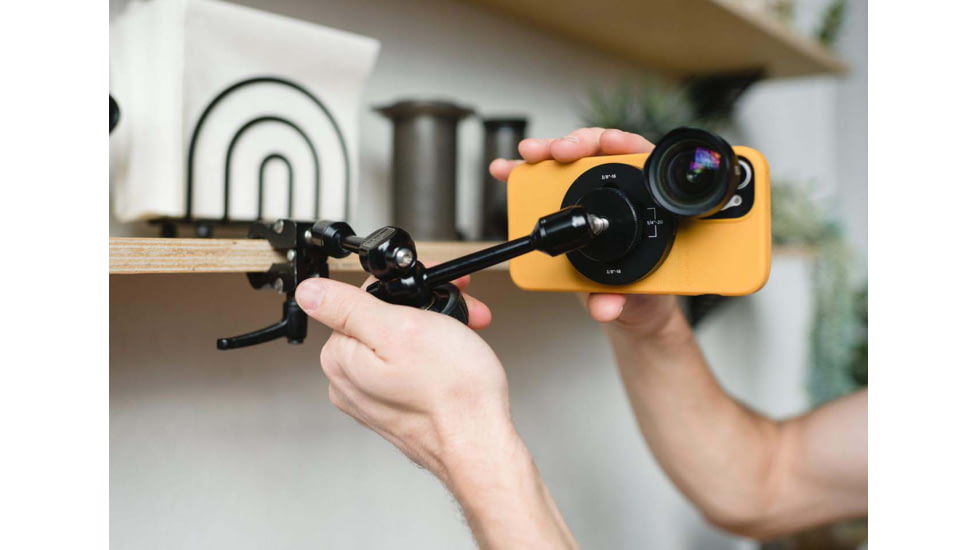 Moment Muti Threaded Mount, For MagSafe, Black, 107-019-M