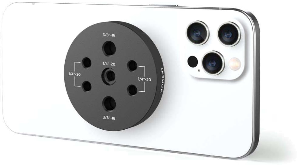 Moment Muti Threaded Mount, For MagSafe, Black, 107-019-M