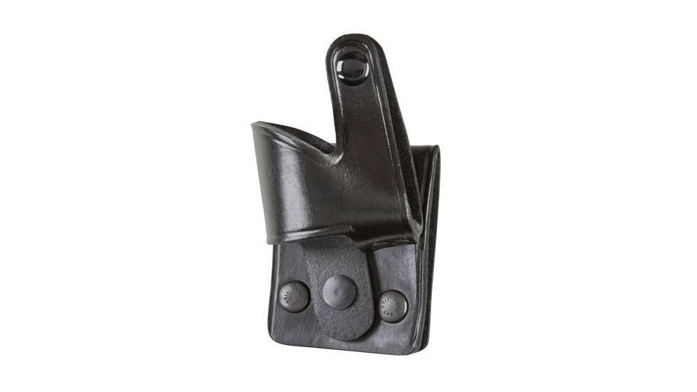 Monadnock 3750 Pr 24 Leather Baton Holder In Plain Black