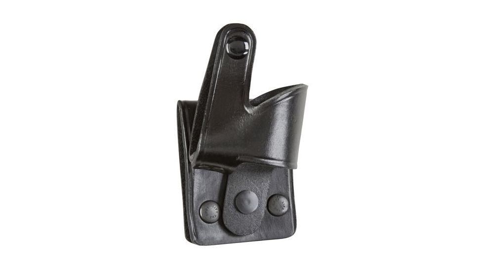 Monadnock 3752 Pr 24 Leather Baton Holder In Plain Black
