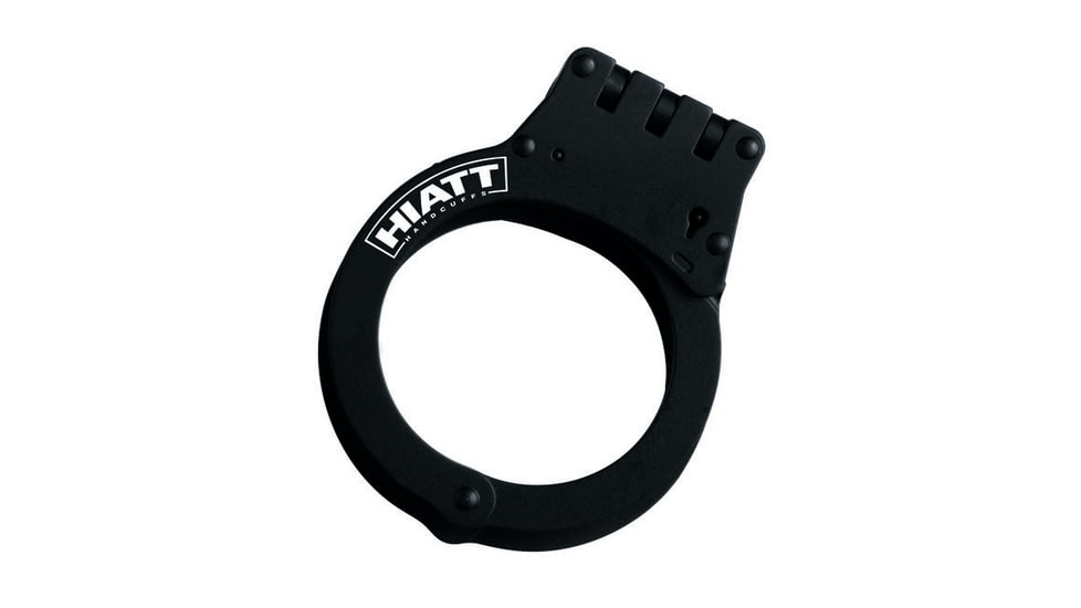 Monadnock Cuff Oversized Steloy Hinge Handcuff Black - 3155-H