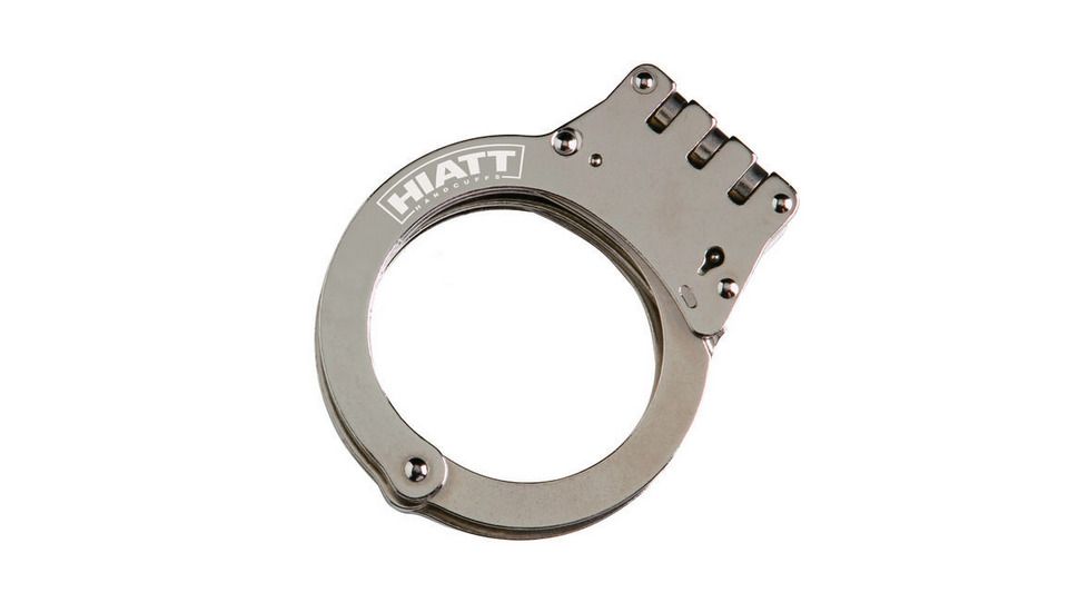 Monadnock Cuff Oversized Steloy Hinge Handcuff Nickel - 3154-H