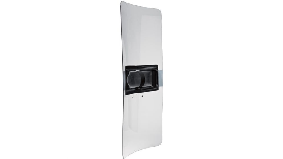 Peacekeeper II Clear Riot Shield w/ Custom-Molded Ambidextrous Handle, 24 X 48