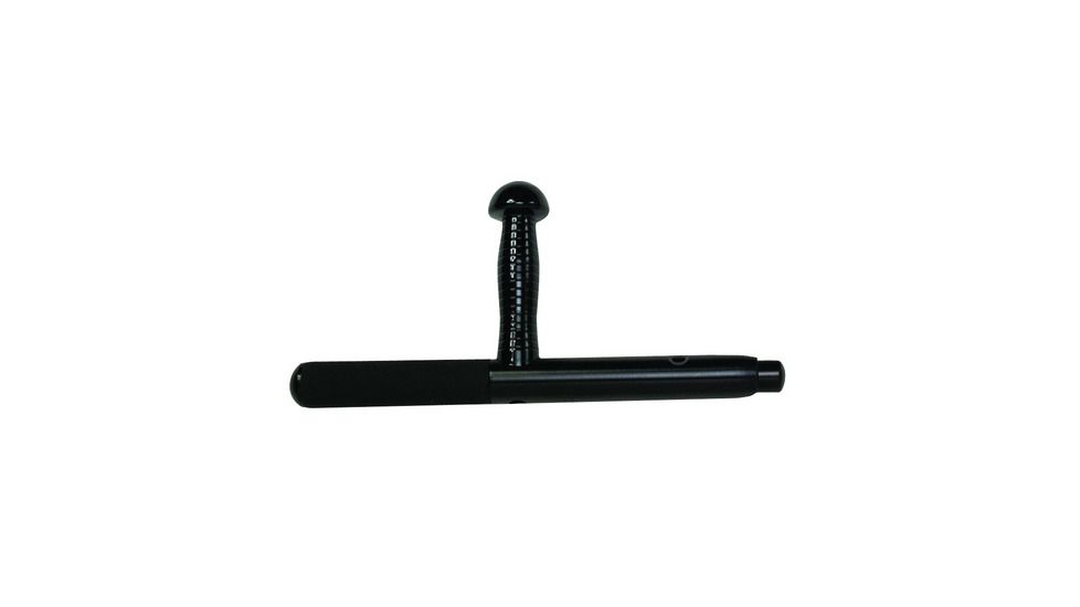 Monadnock PR-24 NX w/Epoxy Reinforced with Aluminum Shaft and Trumbull Stop Short Handle and Black Anodized Finish