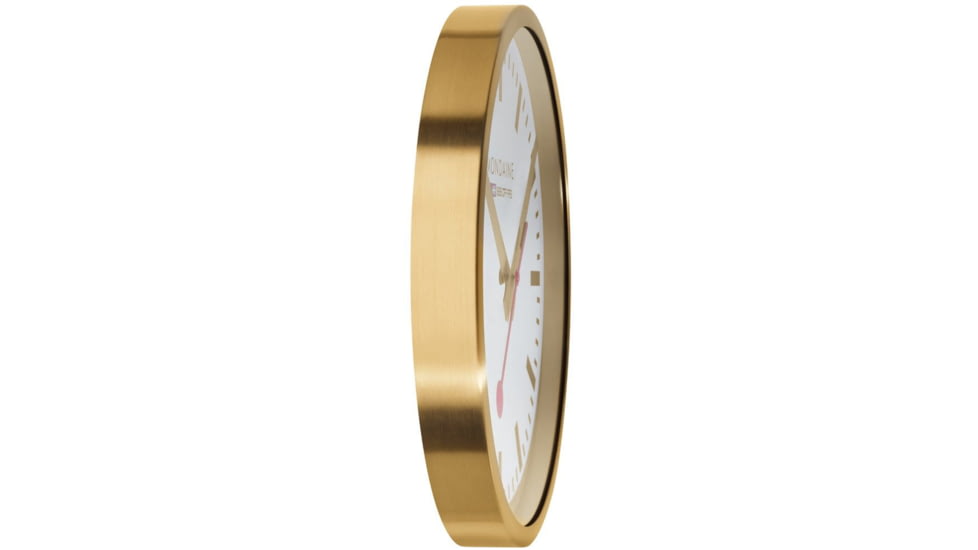 Mondaine Wall Kitchen Clock, Golden, 40cm, A995.CLOCK.17SBG