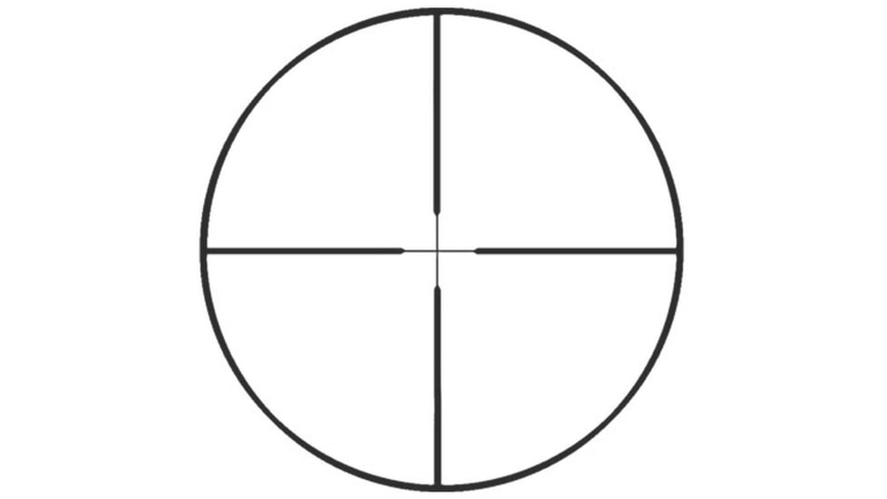 Monstrum 3-9x40 AO Rifle Scope with Parallax Adjustment and Offset Scope Mount, Black, S3940-AO-B