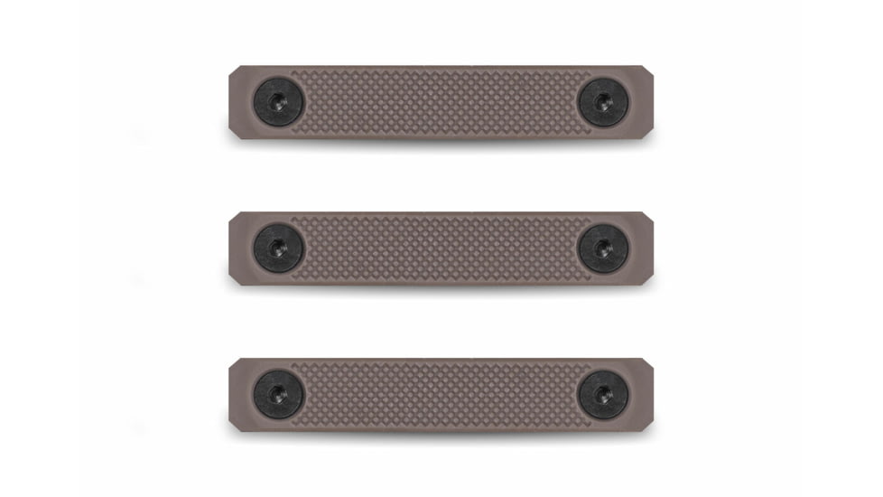 Monstrum 3 in Rail Panels - 3 PC M-LOK, Flat Dark Earth, 5 in, RCM09-T