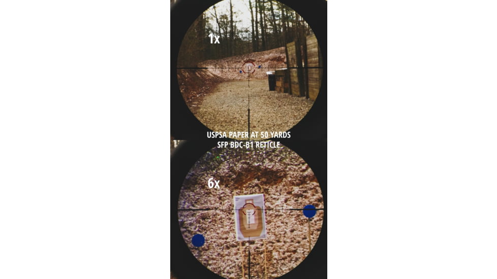 Monstrum Banshee ED 1-10x24mm LPVO 30mm Rifle Scope w/Offset Scope Mount, Second Focal Plane