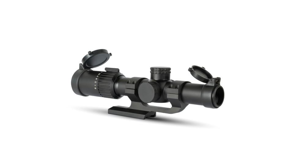 Monstrum Banshee ED 1-10x24mm LPVO 30mm Rifle Scope w/Offset Scope Mount, Second Focal Plane