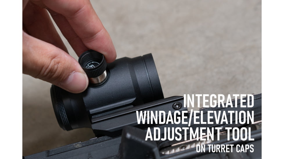 Monstrum Blackbird 1x20mm Prism Scope, Black, PB120-B