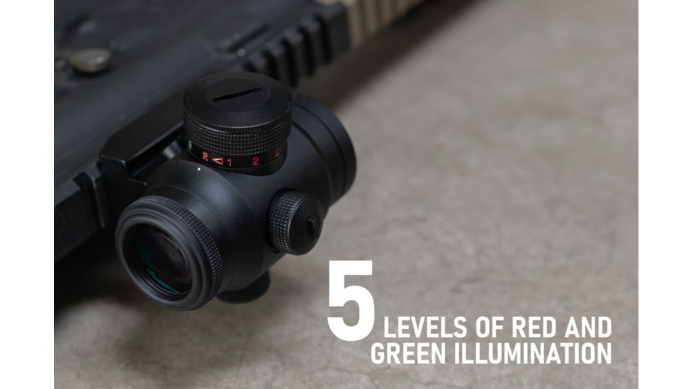 Monstrum Blackbird 1x20mm Prism Scope, Black, PB120-B