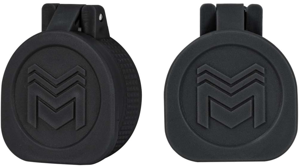 Monstrum Flip-Up Lens Cap Set for 1x20mm Red Dot Sight, Black, RDF20-B