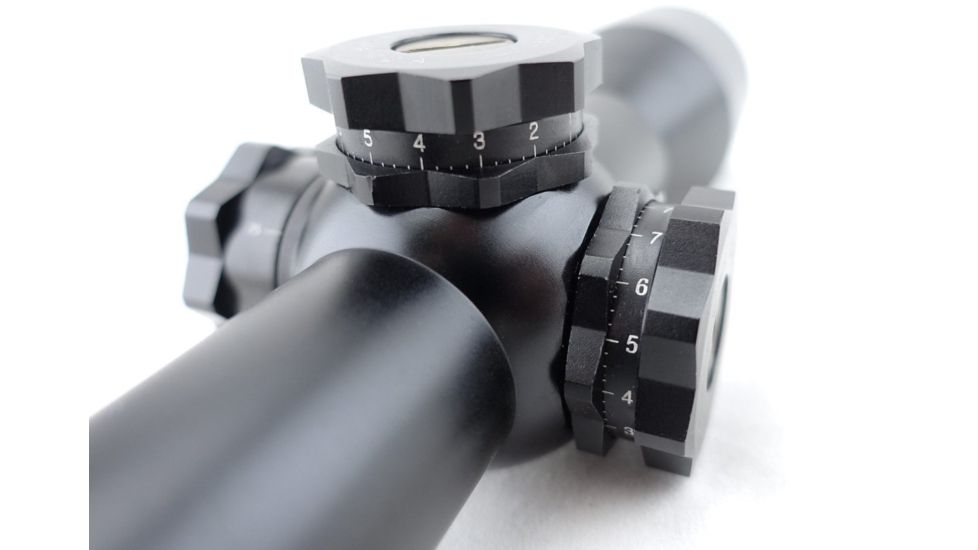Monstrum G1 3-9x40mm Rifle Scope, 30mm Tube, FFP, Illuminated Rangefinder Reticle, Adjustable Objective, Black FFPS3940-R