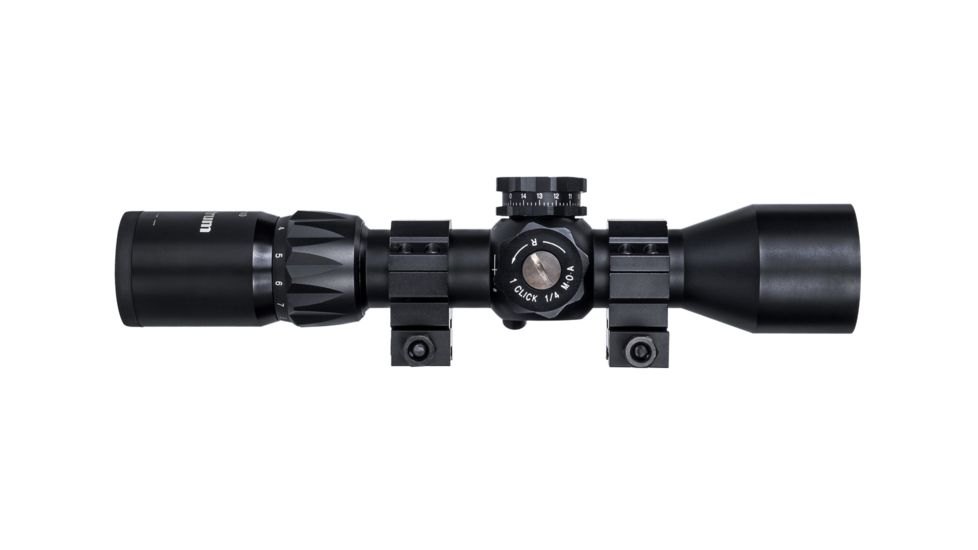 Open Box, Dealer Demo, Monstrum G1 3-9x40mm Rifle Scope, 30mm Tube, FFP, Illuminated Rangefinder Reticle, Adjustable Objective, Black, FFPS3940-R