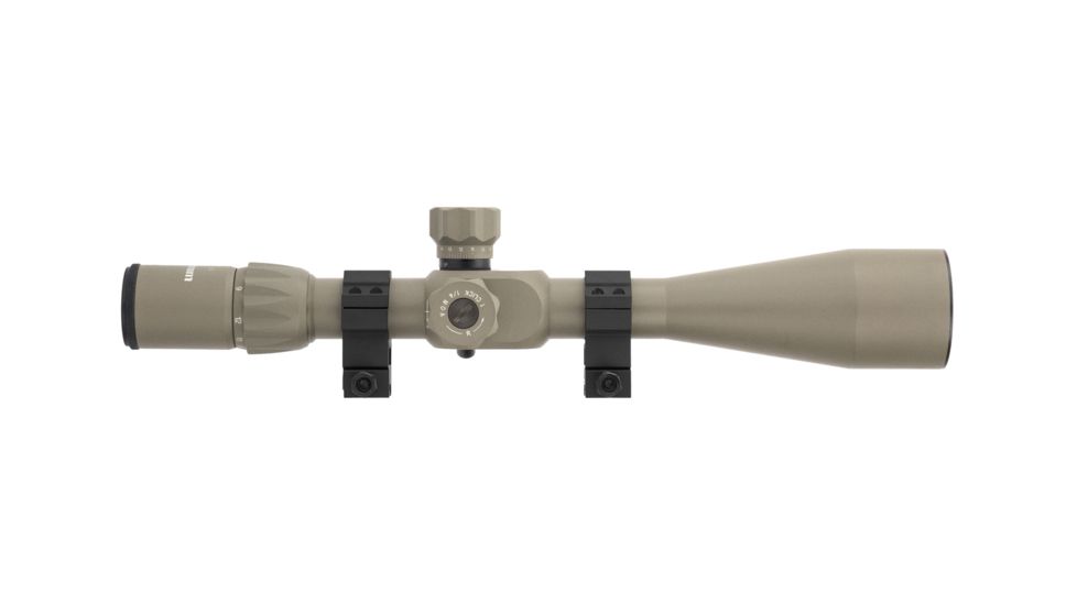Monstrum G1 6-24x50mm Rifle Scope, 30mm Tube, FFP, Illuminated Rangefinder Reticle, Adjustable Objective, Flat Dark Earth TFFPS62450-H