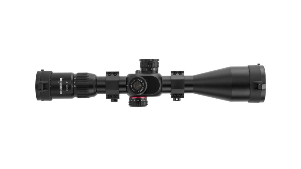 Monstrum G2 4-16x50mm Rifle Scope, 30mm Tube, FFP, Illuminated Mildot Reticle, Adjustable Objective, Black G2-BFFPS41650-M