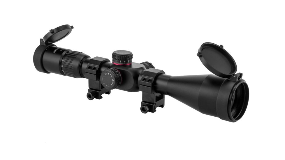 Monstrum G2 4-16x50mm Rifle Scope, 30mm Tube, FFP, Illuminated Mildot Reticle, Adjustable Objective, Black G2-BFFPS41650-M
