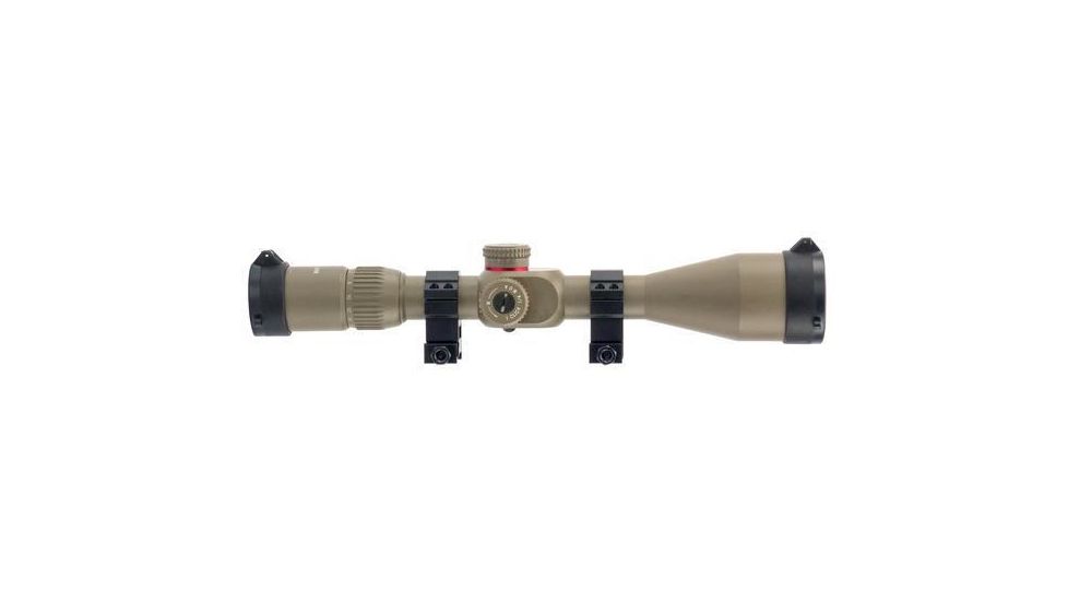 Monstrum G2 4-16x50mm Rifle Scope, 30mm Tube, FFP, Illuminated Mildot Reticle, Adjustable Objective, Flat Dark Earth G2-TFFPS41650-M