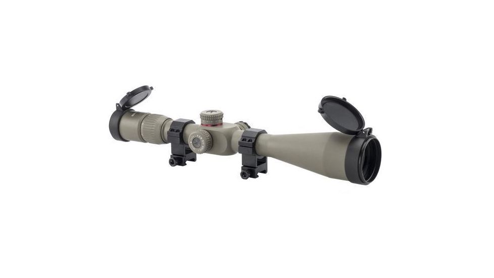 Monstrum G2 6-24x50mm Rifle Scope, 30mm Tube, FFP, Illuminated Rangefinder Reticle, Adjustable Objective, Flat Dark Earth G2-TFFPS62450-R