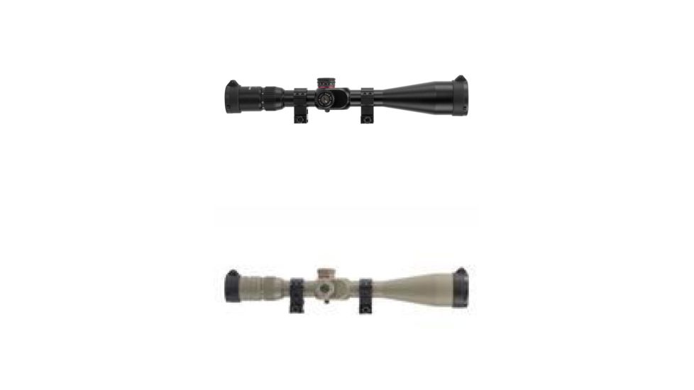Monstrum G2 6-24x50mm Rifle Scope, Black, Flat Dark Earth
